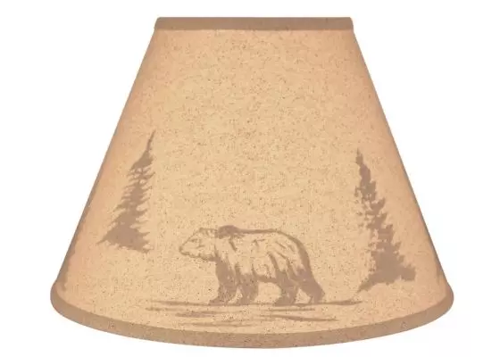 Bear lamp shade discount