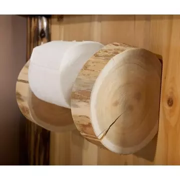 Woodland Pinecone Standing Toilet Paper Holder