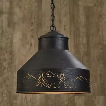 Rustic pendulum lights top