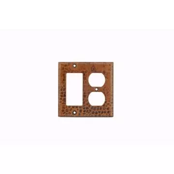Single & Double Copper Switch Plate Outlet Covers – Rustic Sinks