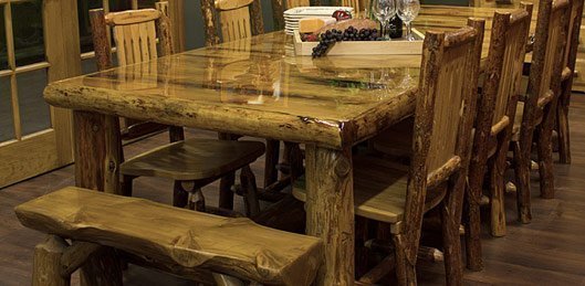 Rustic Cedar Dining Table Rustic Cedar Dining Tables and Cedar Log Dining Tables