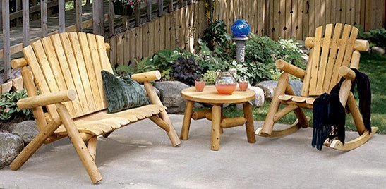 Wood Patio Furniture Rustic Patio Furniture Country Patio Furniture