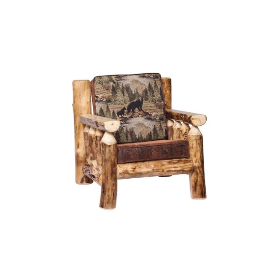 Rustic Colorado Aspen Easy Chair
(Pictured w/ Bradley Fabric)