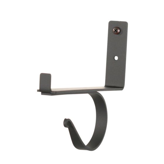 Wrought Iron Curtain Shelf Brackets