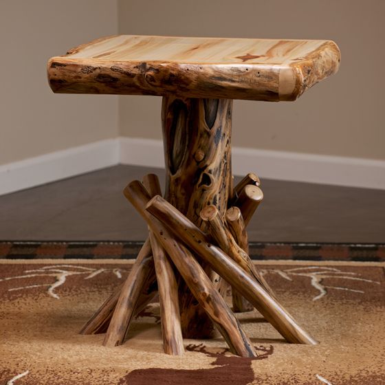 Fireside End Table