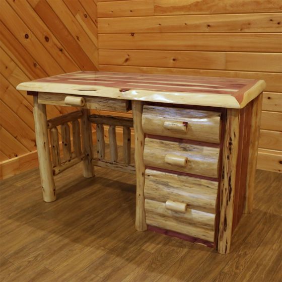 Rust Valley Red Cedar File Desk 