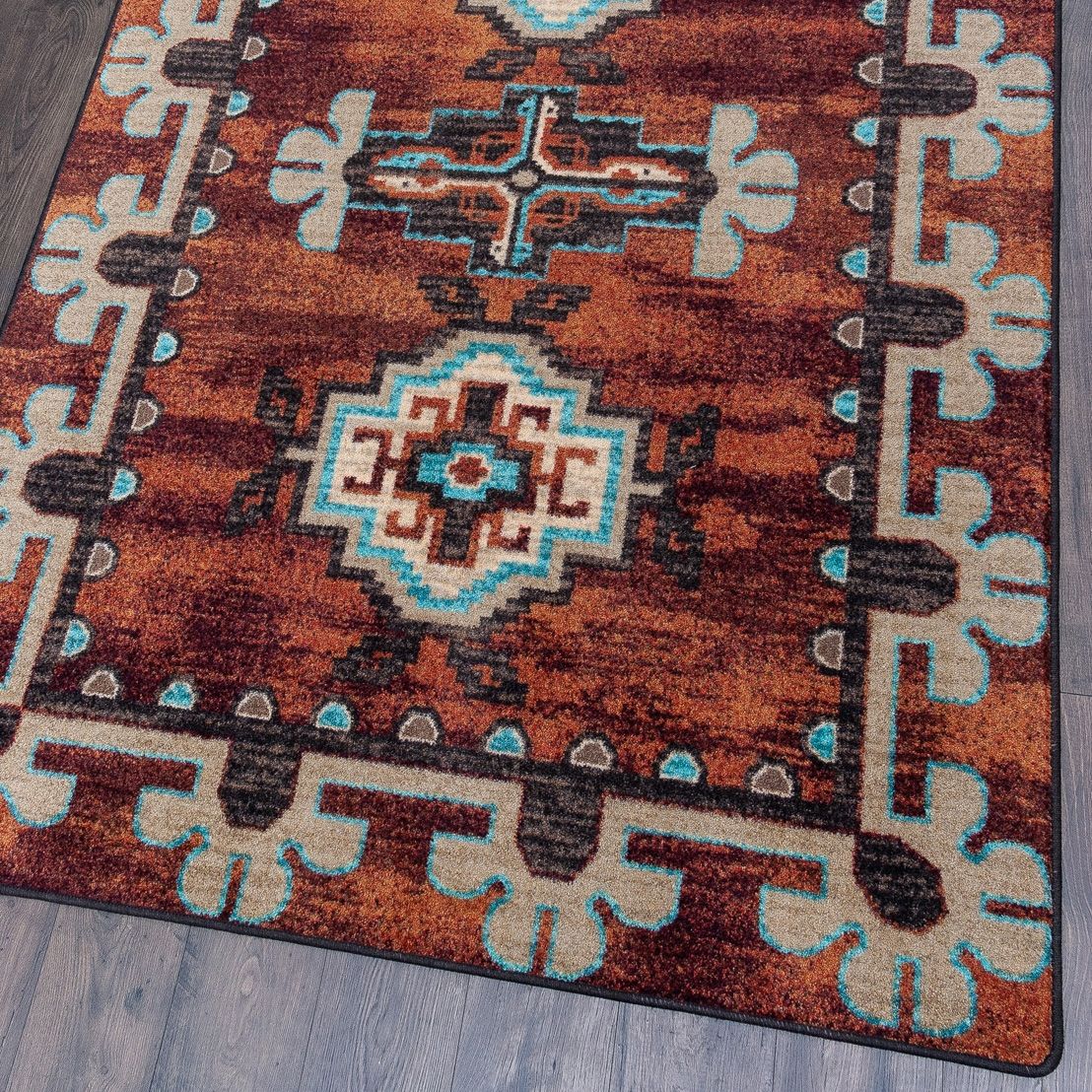 Rustic Rimworld Rug Rustic Southwestern Badlands Rug Collection