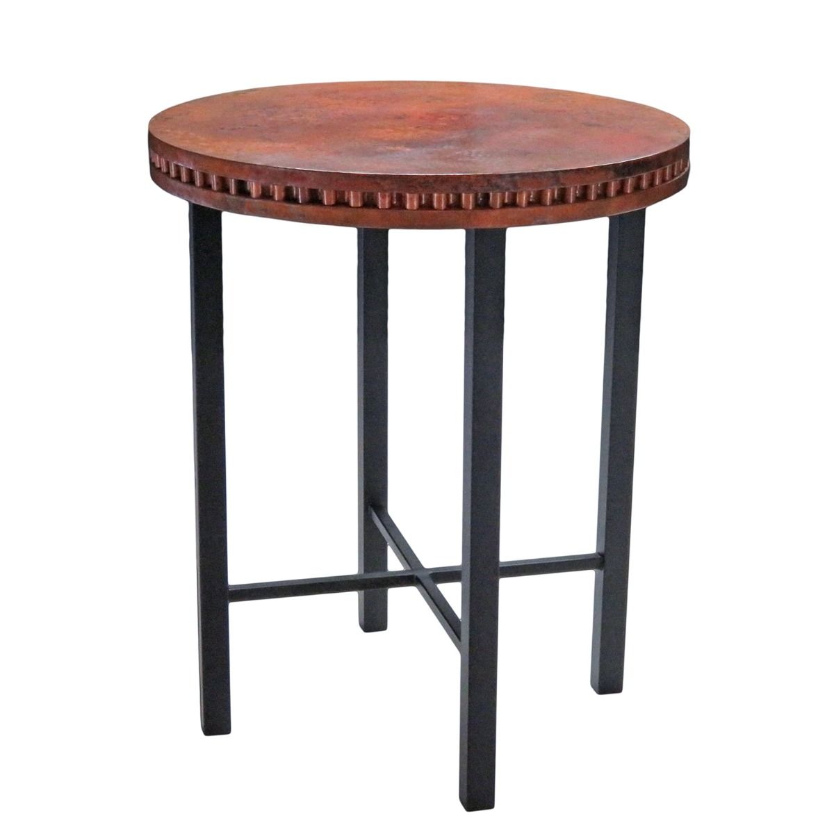 Hammered copper bar deals stools