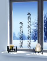 Wrought Iron 2ft & 3ft Snow Gauges