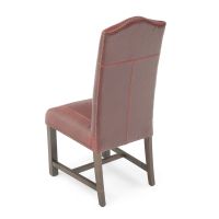 Bristol Dining Chair - Crimson Red Leather
