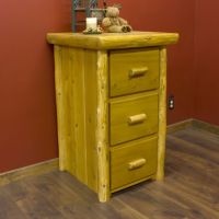 Cedar Lake Log File Cabinets
