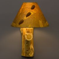 Log Sconce Lighting for Rustic Homes (shade is sold separately)