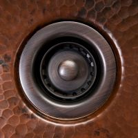 2" Bar & Prep Sink Basket Strainer Drain - Oil Rubbed Bronze