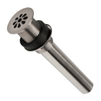Grid Sink Drain - Brushed Nickel
