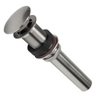 Pop Up Sink Drain - Brushed Nickel