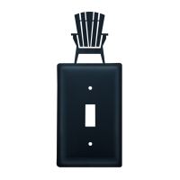 Wrought Iron Adirondack Single Switch Cover