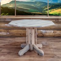 Montana Log Pedestal Dining Table