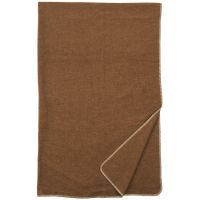 Solid Camel Throw Blanket
