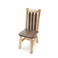 Walnut Slimline Side Chair 