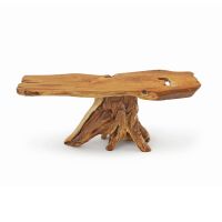 Natural Teak Wood Coffee Table