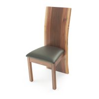 Bell Arc Live Edge Slab Dining Chair