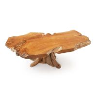 Natural Teak Wood Coffee Table