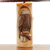 Hand Carved Eagle Detail