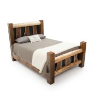 Walnut Falls Barnwood Post Bed 