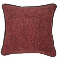 Red Chenille Pillow