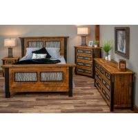 Winter Forest Rustic Barnwood Bedroom Collection