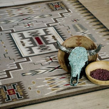 Storm Catcher Rug - Chestnut