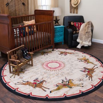 Battle Records Rug