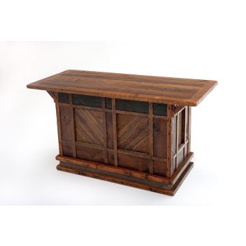 Reclaimed Heritage Barn Wood Bar
