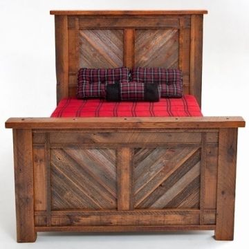 Reclaimed Heritage Soda Springs Barn Wood Bed