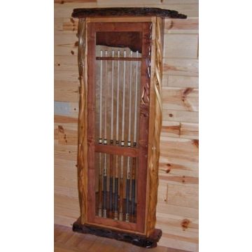 Rustic Pool Cue Stick Holder