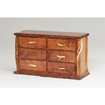 Log Dresser Made with Juniper & Redwood