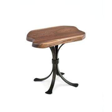 Live Edge Slab Side Table