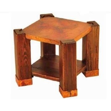 Phoenix Hammered Copper End Table