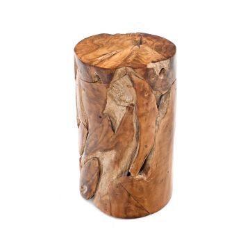 Organic Wood Side Tables