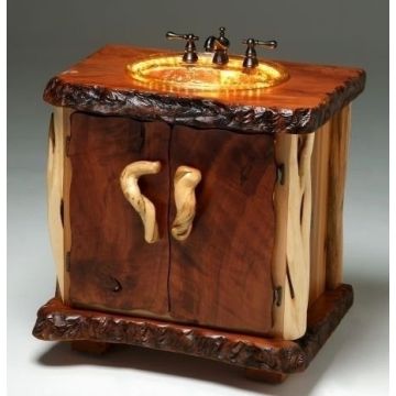 Redwood & Juniper Rustic Vanity