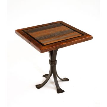 Red River Rustic Reclaimed End Table
