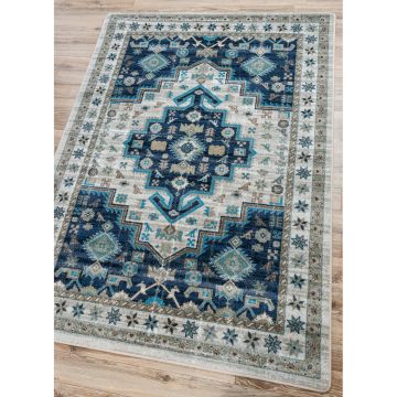 Persian Version Dusk Blue Rugs