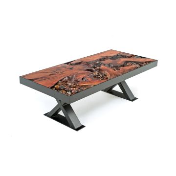 A River Runs Through It Unique Coffee Table