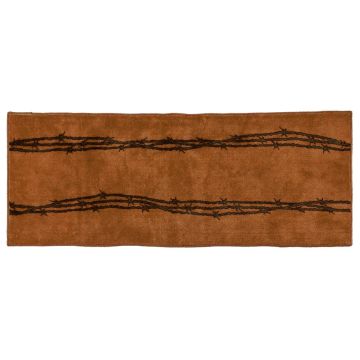 Tan 24x60 Barbwire Rug