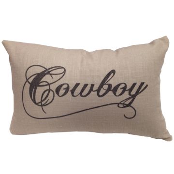 Cowboy Accent Pillow