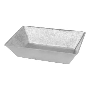 15" Rectangular Nickel Terra Firma Copper Vessel Sink