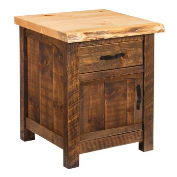 Canterbury 1 Drawer & Door Nightstand 