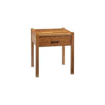 Fullerton Cherry Wood 1 Drawer Nightstand