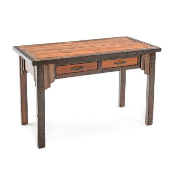 Western Woods Rustic Reclaimed Writer's Desk