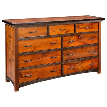 Mossy Oak Natchez Trace Reclaimed 9 Drawer Dresser